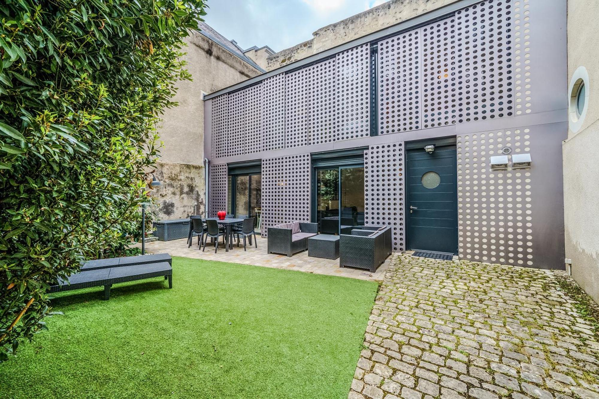 Maison D'Architecte Centre Tours Jardin, Climatisation, Parking 5 P Zewnętrze zdjęcie