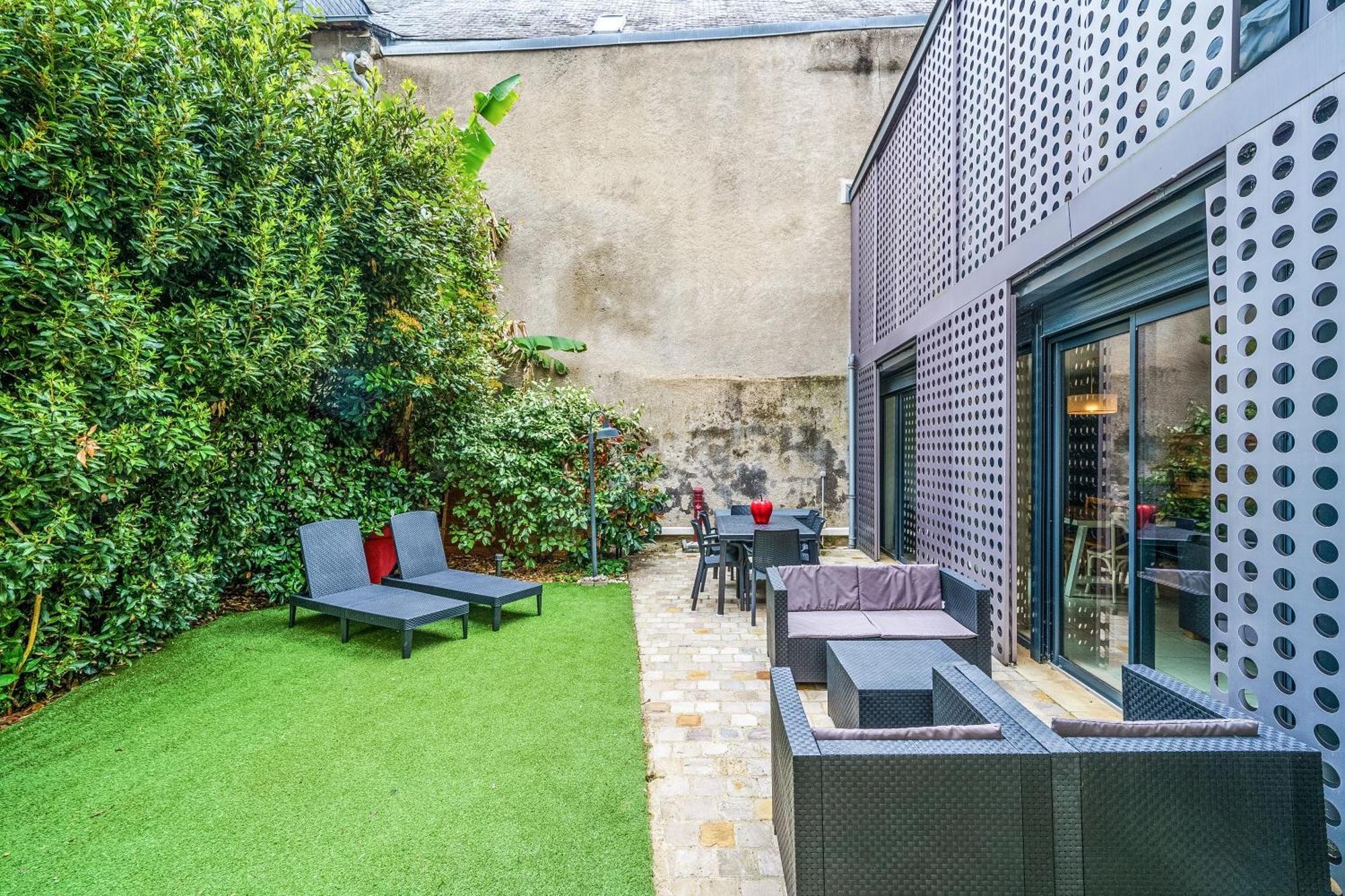 Maison D'Architecte Centre Tours Jardin, Climatisation, Parking 5 P Zewnętrze zdjęcie